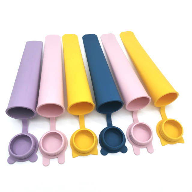 Baby Silicone Ice Cream popsicle Mold with Lid