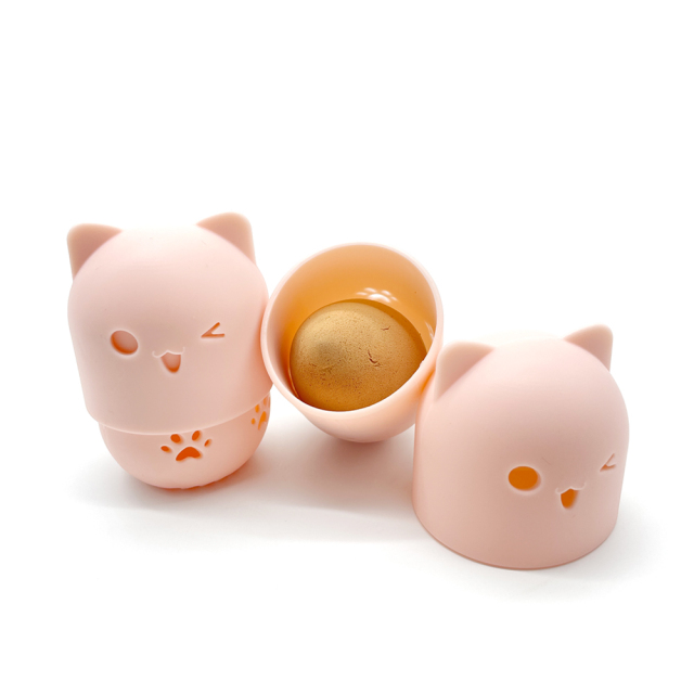 Cute Cat Silicone Makeup Sponge Storage Rack