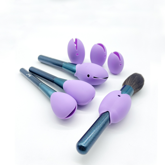 Soft Silicone Dust Proof Makeup Brush Protector Covers