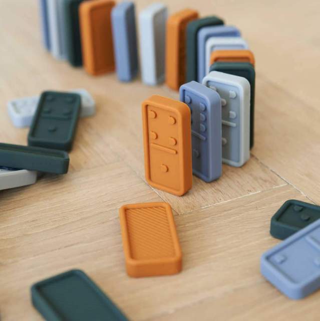 Silicone Dominoes Set for kids