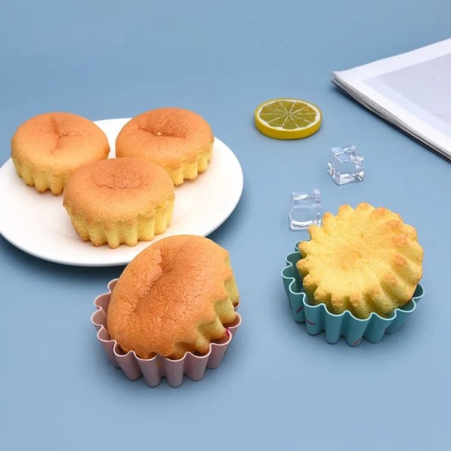 Reusable and Non-stick Mini Silicone Baking Cups