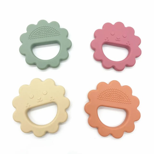 Baby Silicone Teething Toys for Babies 0-6 Months