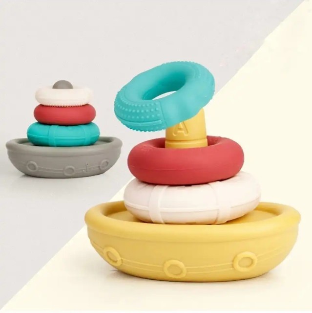 Silicone Floating Bath Toys for Boys and Girls