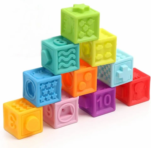 Soft Stacking Blocks for Baby Infant and Toddler