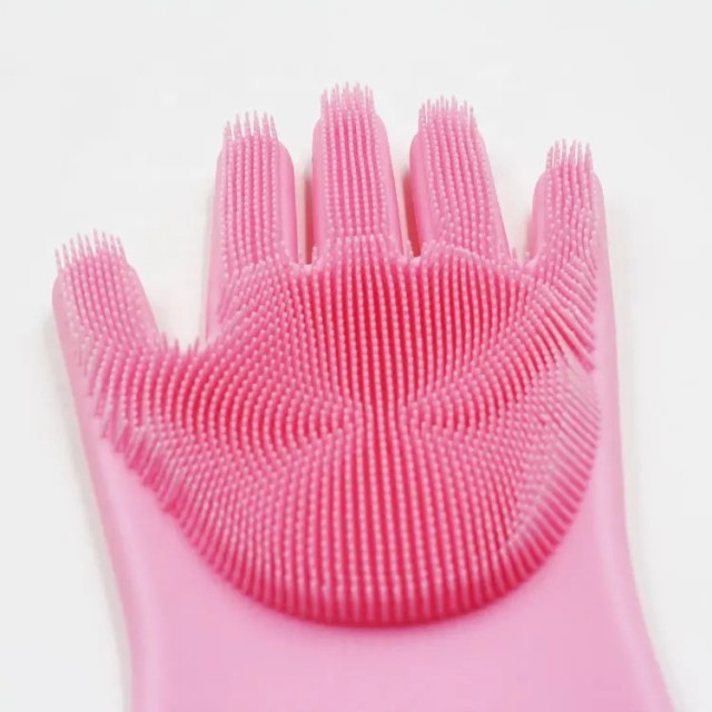 Dishwashing Scrubbing Gloves
