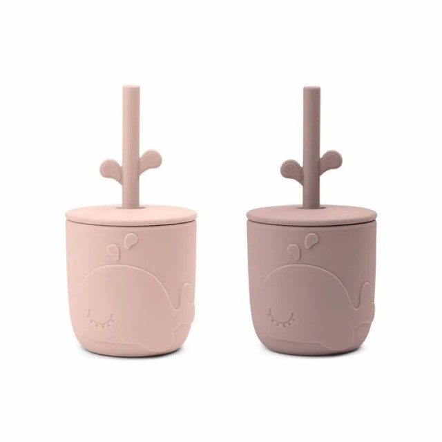 100% Silicone Training Cup & Straw for Toddlers