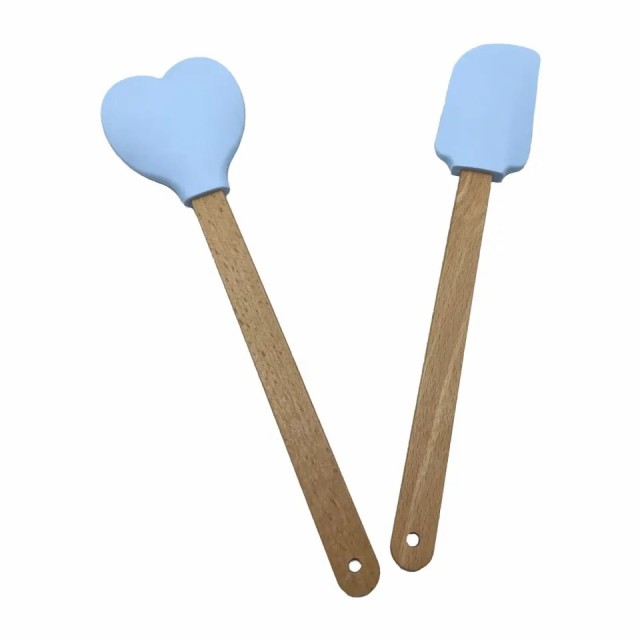 Silicone Spatulas Heart Shaped