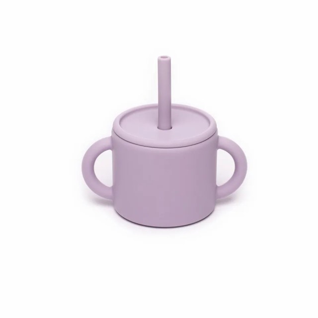 100% Silicone Training Cup & Straw for Toddlers