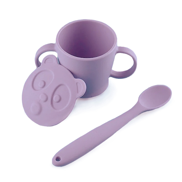Baby Cups & Spoons - Silicone Training Cup