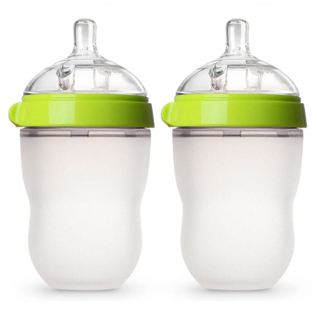 Closer to Nature Soft Feel Silicone Baby Bottles,