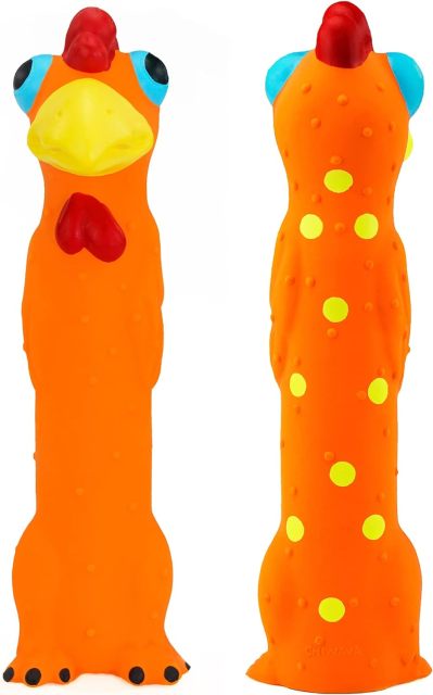 Squeaky silicone Dog Toys