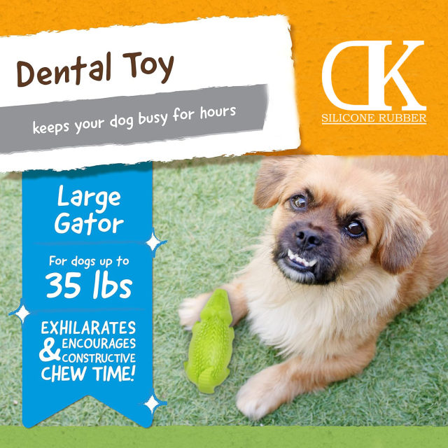 Durable Silicone Dog Toys for Aggressive Chewers