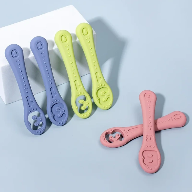 Baby Silicone Baby Feeding Spoon