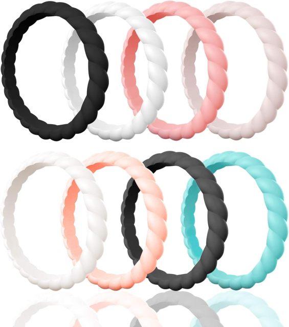 Silicone Wedding Ring for Women