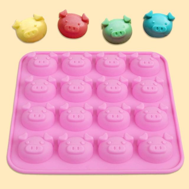 Duck and Pig Silicone Molds