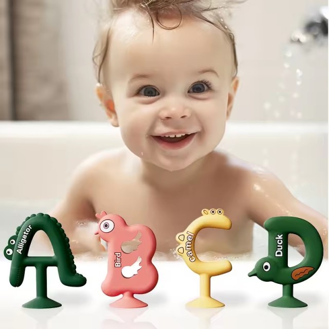 Suction Toys Kids Bath Toy for Toddler