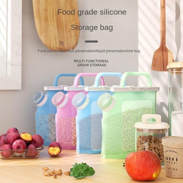 Silicone Bags Reusable Storage