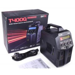 SkyRC T400Q Quattro Balance Charger 1-6S LiPo/LiFe/Lilon/LiHV DC/AC 4x100W 12A