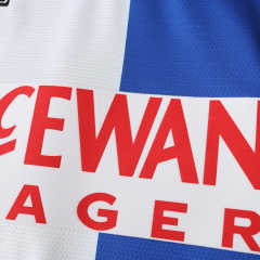 9495 season Blackburn Rovers Football Club home retro Fan version