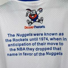 25-26 NBA Denver Nuggets Retro short sleeved shirt