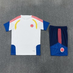 2026 FIFA World Cup Colombia Training clothes suit Short sleeve Fan version