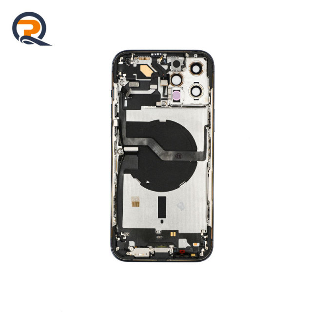 Back Housing for iPhone 12 Pro Max Repairing Spare Parts with Flex Cables