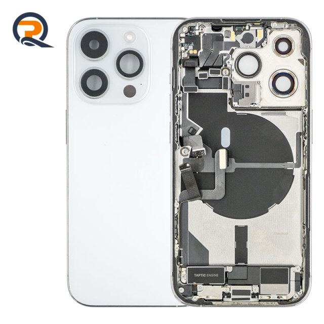 Back Housing for iPhone 14 Pro Repairing Spare Parts with Flex Cables