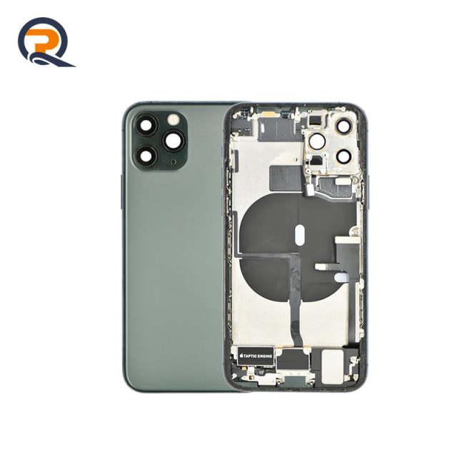 Back Housing for iPhone 11 Pro Repairing Spare Parts with Flex Cables