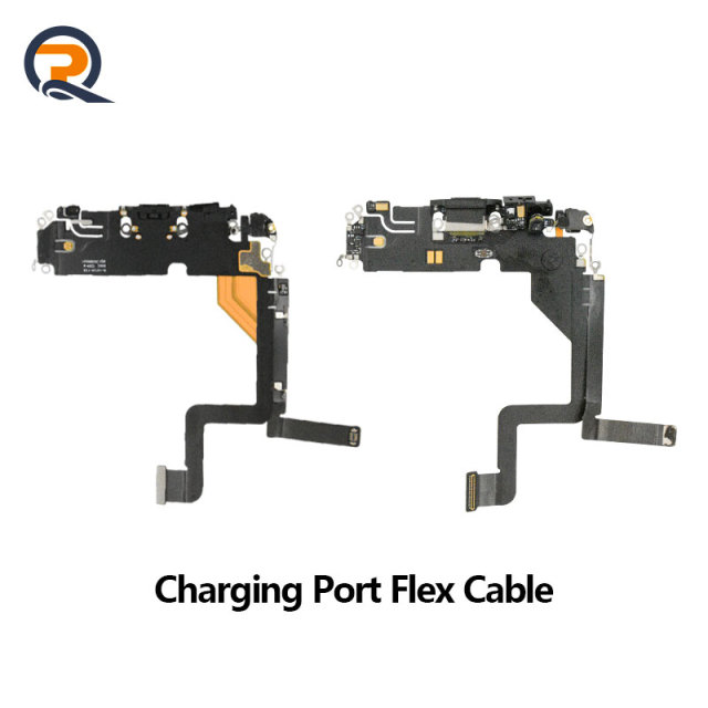 Original iPhone 14 pro Single Charging Port Flex Cables Repair Parts