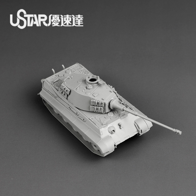 UA-60011 1/144 German Henschel Tiger King Tank Model