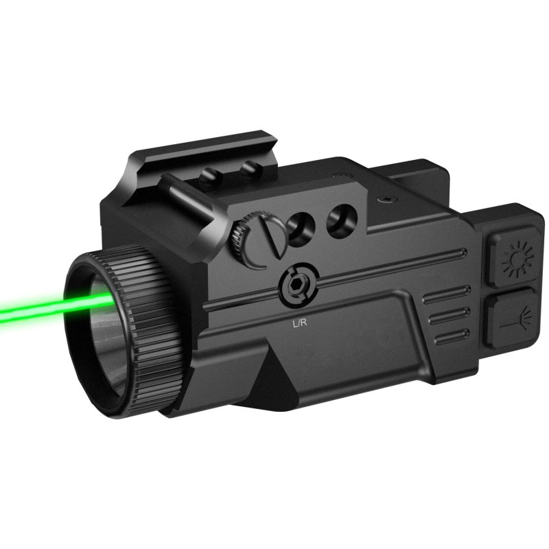 Green Laser Sight With 800Lumens Weapons Flashlights ForTactical Airsoft Arma Gun With Picatinny Rail Hunting Laser ,Class IIIA