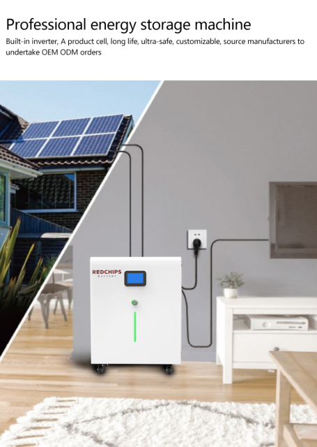REDCHIPS RedESS-HY Solar power storage system all in one