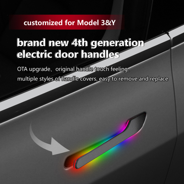 Intelligent Electric Door Handle For Tesla Model 3 Model Y Accessories