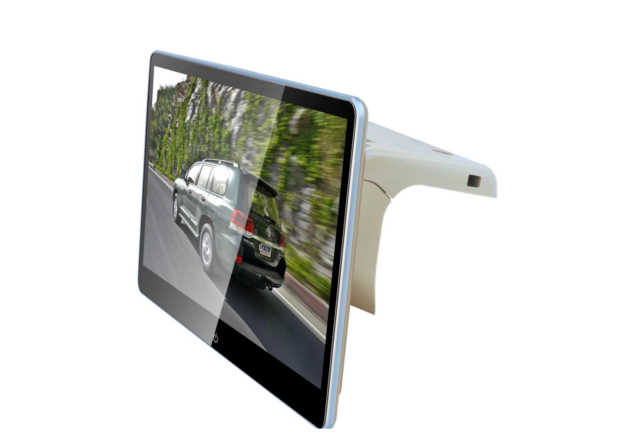 Toyota Land Cruiser Lexus Prado Rear Seat Entertainment System Android Headrest DVD Player TV Screen