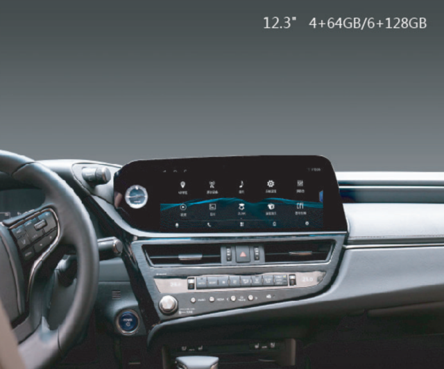 Lexus ES Android GPS Navigation Auto Radio Head Unit SAT NAV Stereo Infotainment Multimedia System Year 2022 2023