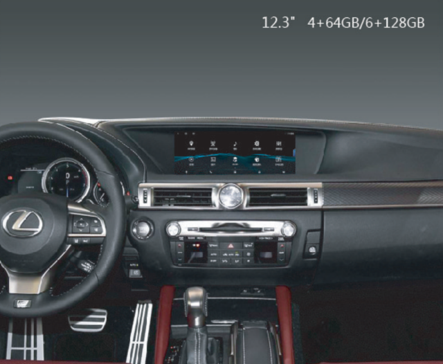 Lexus GS Android GPS Navigation Auto Radio Head Unit SAT NAV Stereo Infotainment Multimedia System Year 2012 2013 2014 2015 2016 2017