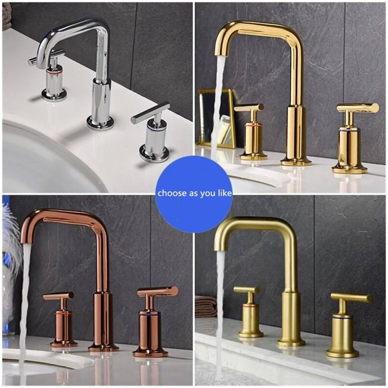 Widespread Bathroom Sink Faucet