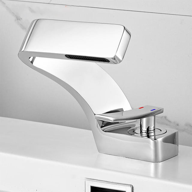 New basin hot and cold water sink faucet modern bathroom sink faucet