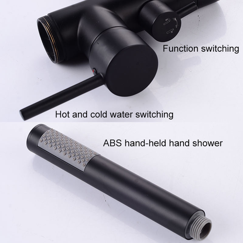 Floor Standing Bathtub Faucets with Hand Shower