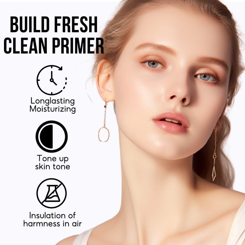 Carslan Face Primer Tone Up Cream, Smoothing Primer with Longlasting Moisturizing, Hydrating, Poreless, Gripping Makeup, 1.05Oz