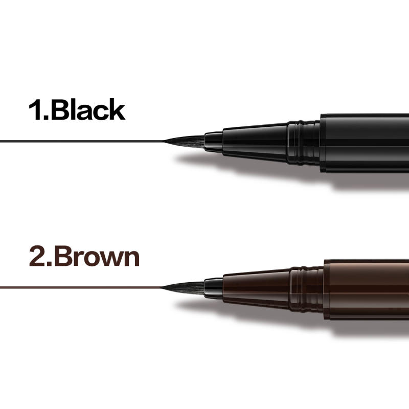 (Gift Only, Do Not Buy) CARSLAN Longlasting Liquid Eyeliner, Waterproof, Smudgeproof, 12H Longwear Eye Liner Pencil (Black)