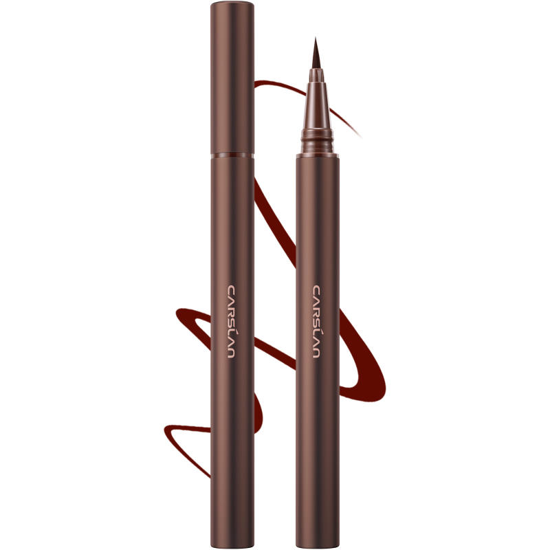 CARSLAN Longlasting Liquid Eyeliner, Waterproof, Smudgeproof, 12H Longwear Eye Liner Pencil