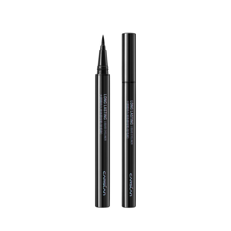 CARSLAN Liquid Eyeliner, Black Eyeliner Liquid Liner, 12H Longlasting Eyeliners, Waterproof &amp; Smudgeproof High Pigmented Eyeliners for Eye Makeup