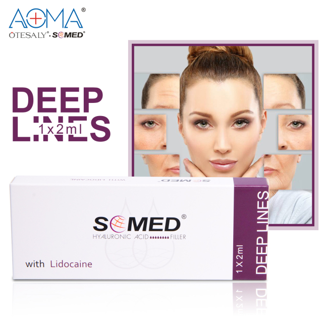 SOMED® 2ml Deep Line Filler with Lidocaine Dermal Filler Wholesale