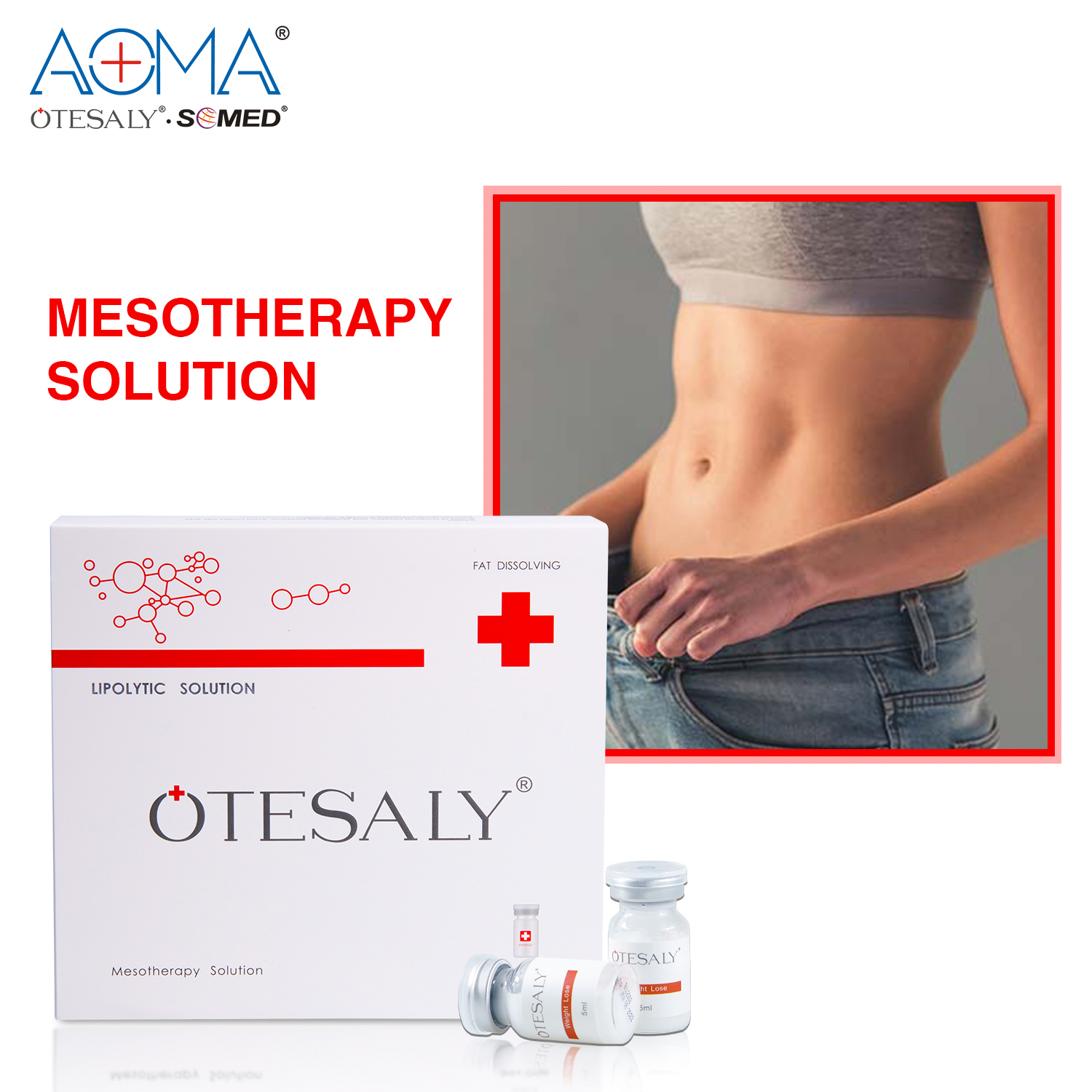 OTESALY Lipolytic OEM Mesotherapy Solution Fat Reduction Injection For