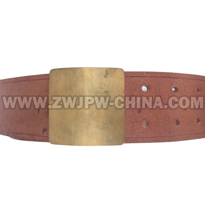 China WW2 Army Traitors Leather Belt