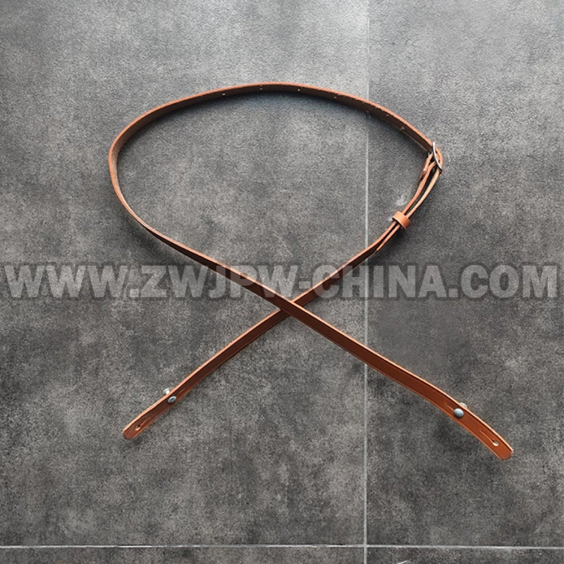 China Army Type 54 Gun Strap Genuine Leather Brown