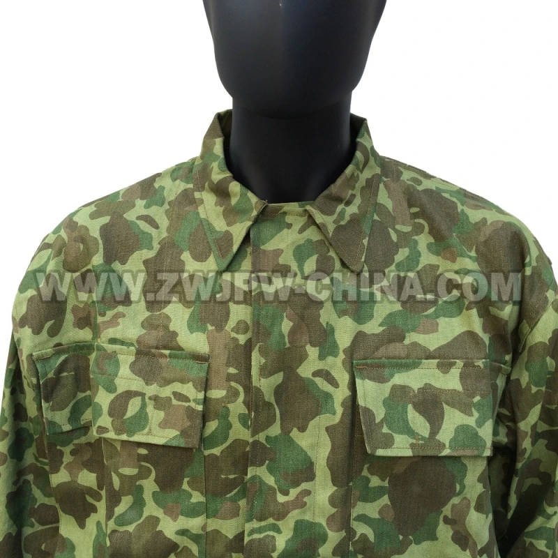 US WW2 Army Marine Corps Pacific Camouflage Jacket &amp; Trousers Uniform