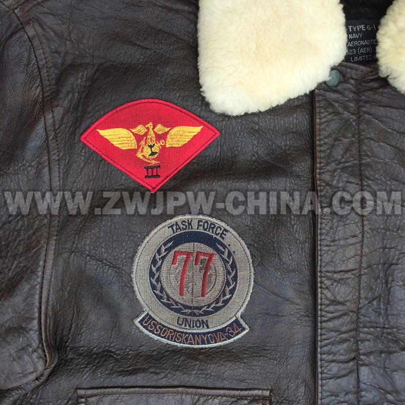 G-1 Leather Flight Jacket - Leather Jacket AW/504402