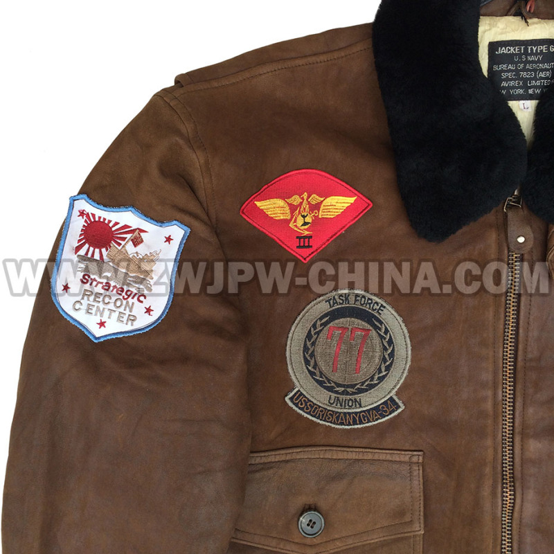 G-1 Leather Flight Jacket - Leather Jacket AW/504411